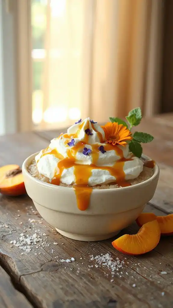creamy miso rice pudding