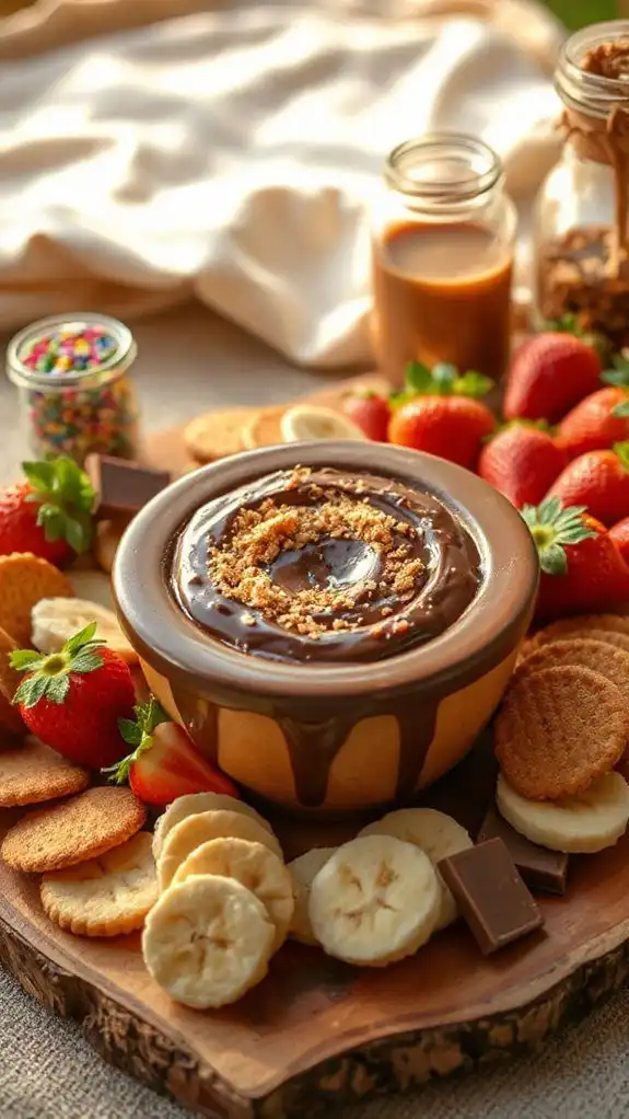 creamy peanut butter dip
