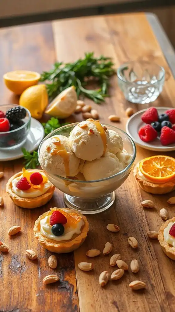 creamy pine nut delight