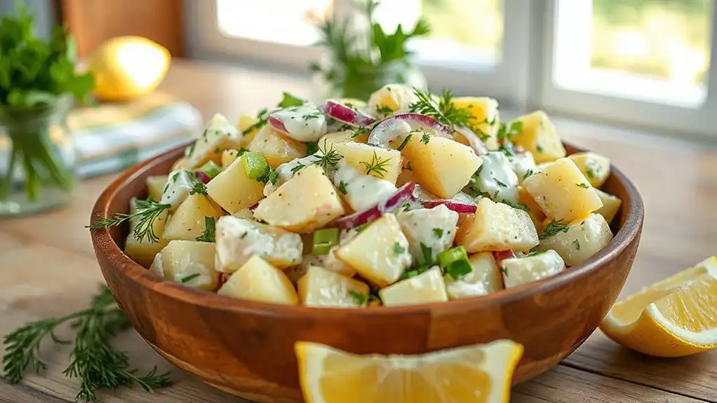 creamy potato salad recipe