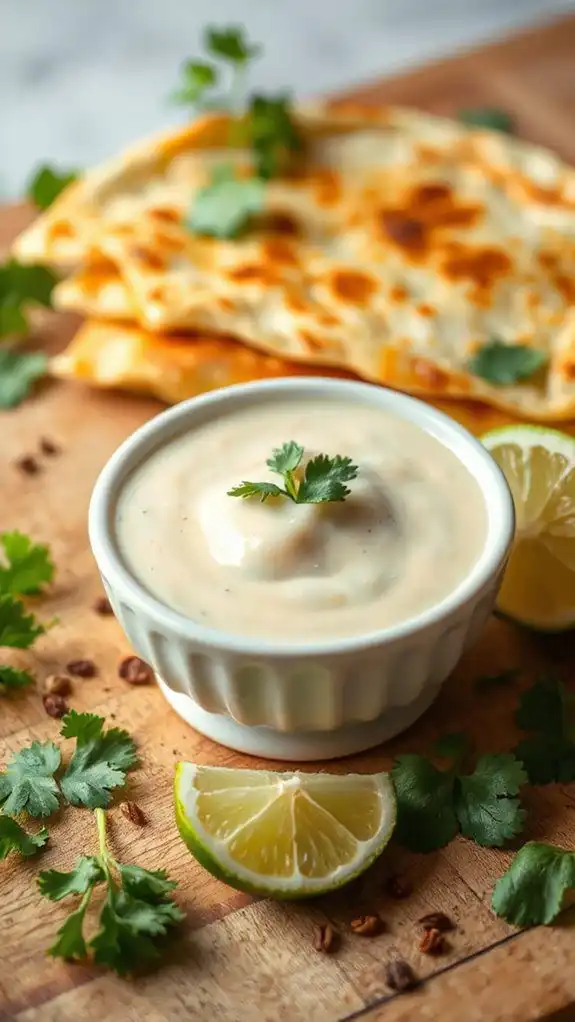 creamy quesadilla sauce recipe