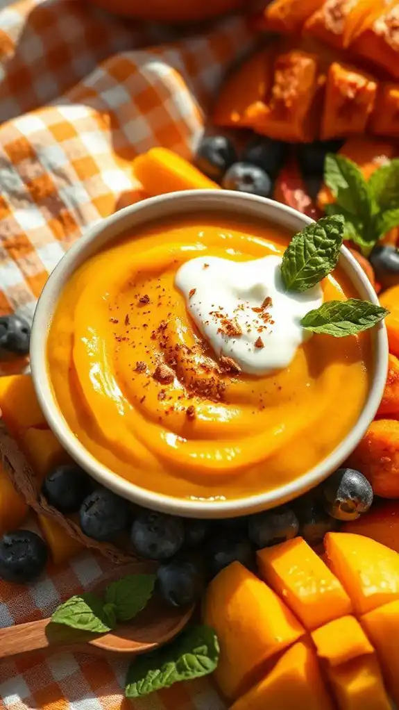 creamy sweet potato dessert