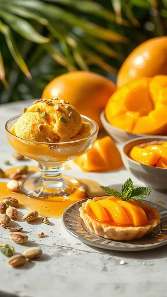 creamy tropical mango delight
