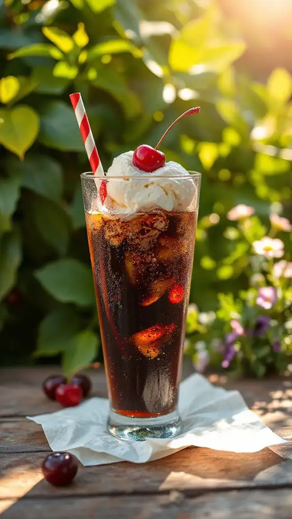 creamy vanilla cola delight