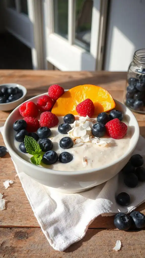 creamy vegan rice pudding