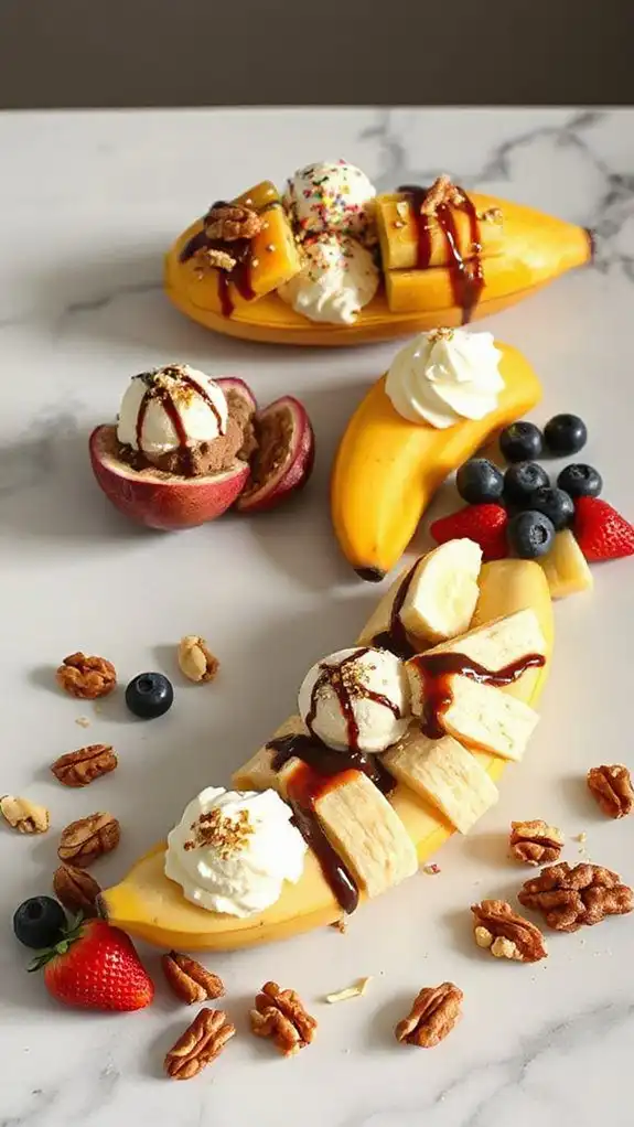 creative banana split adaptations