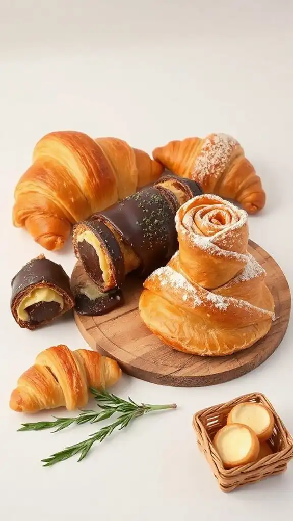 creative croissant pastry options