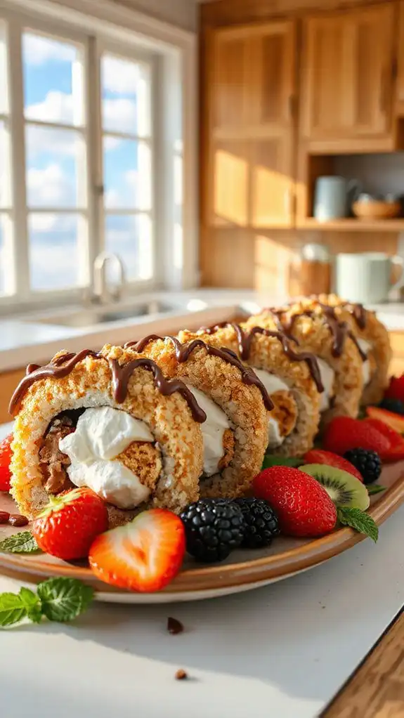 creative dessert sushi rolls creative dessert sushi rolls