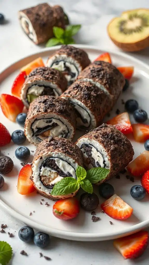 creative dessert sushi rolls creative dessert sushi rolls