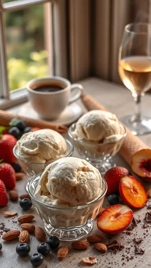 creative ice cream pairings