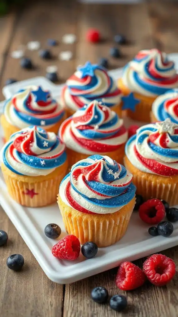 creative patriotic cupcake tips