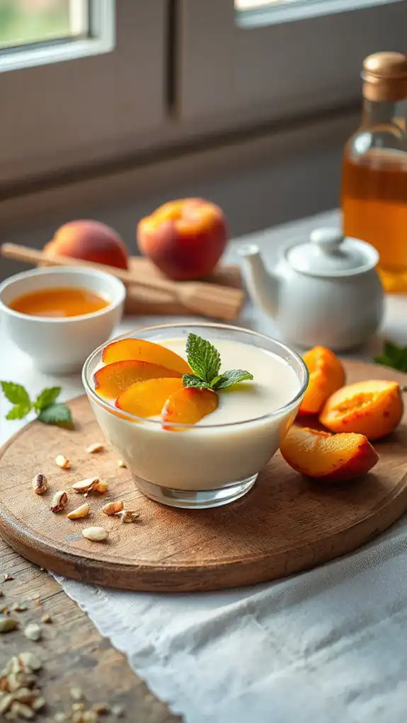 creative peach serving ideas