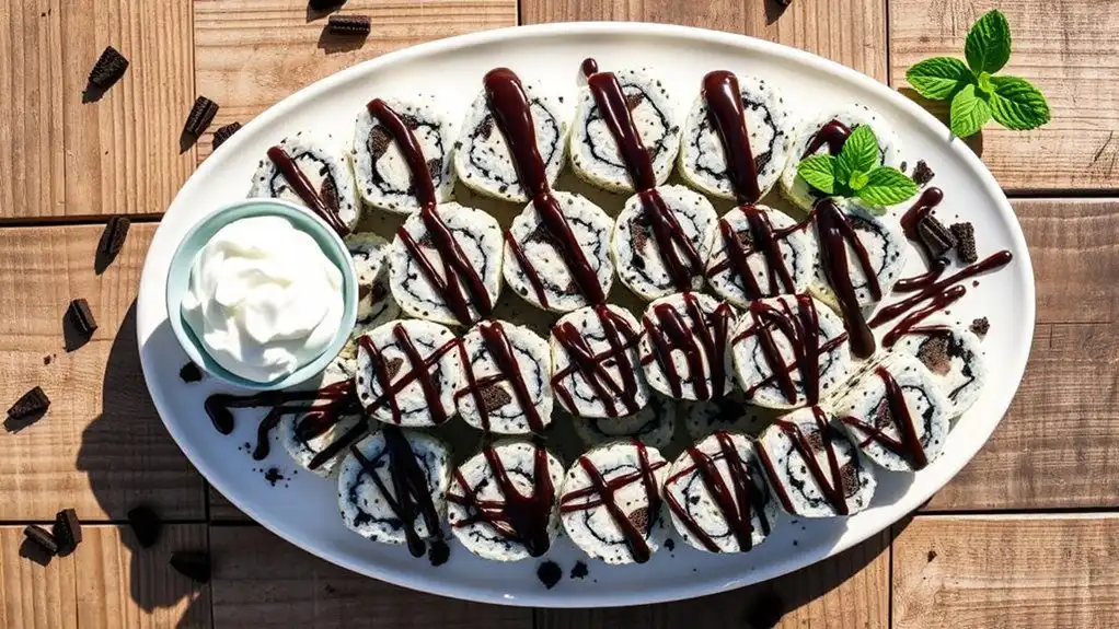 creative summer dessert rolls