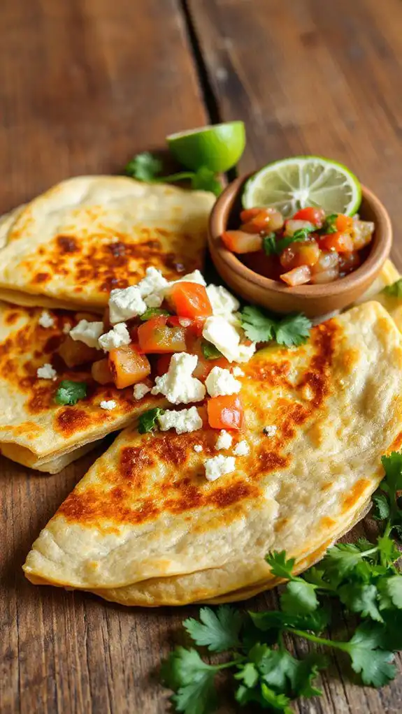 crispy gluten free quesadilla recipe