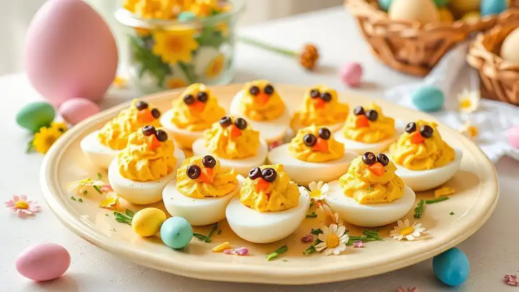 cute easter chick treats