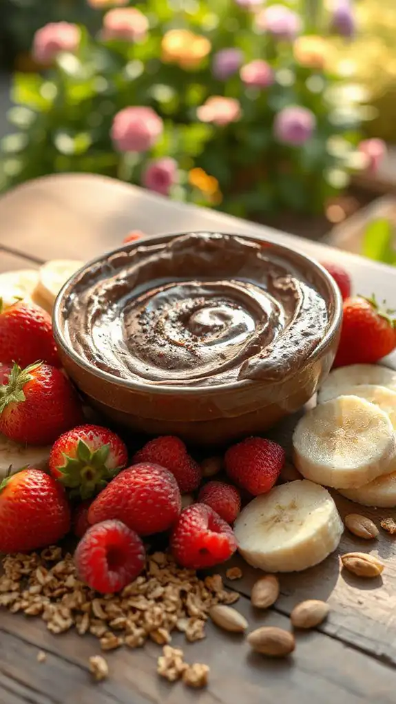 decadent chocolate dessert dip