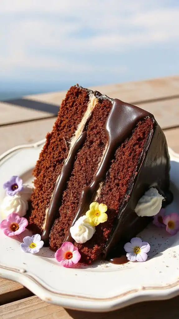 decadent chocolate tres leches