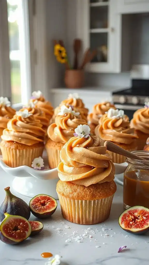 decadent dulce de leche cupcakes