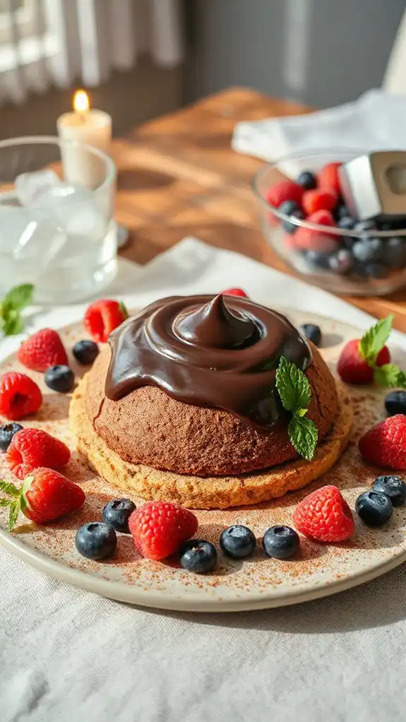 decadent no bake chocolate dessert