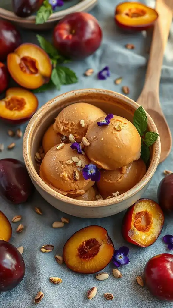 decadent summer fruit ice cream decadent summer fruit ice cream