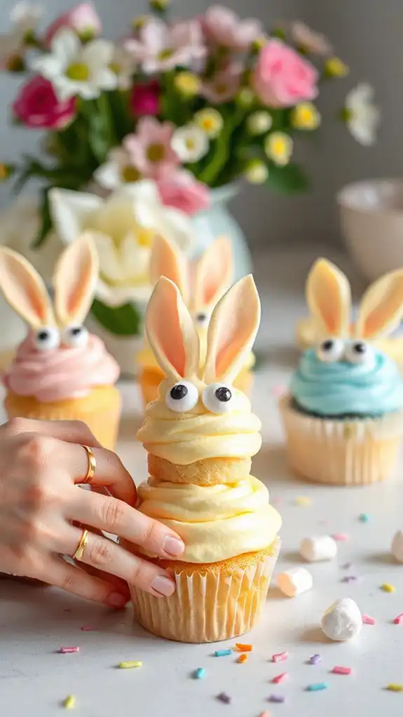 decorate with candy eyes