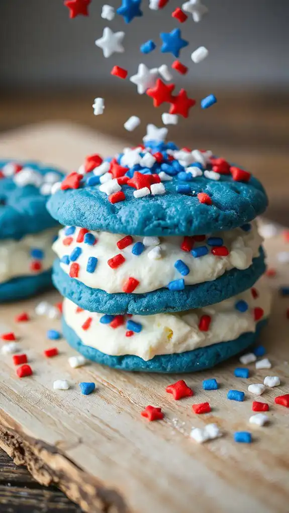 decorate with patriotic sprinkles decorate with patriotic sprinkles