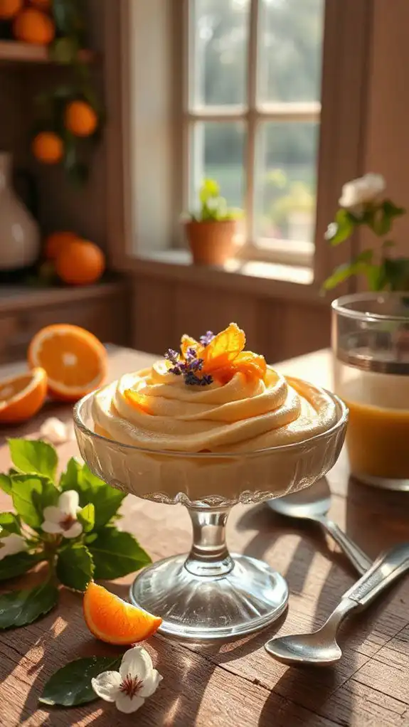delicate creamy summer dessert delicate creamy summer dessert