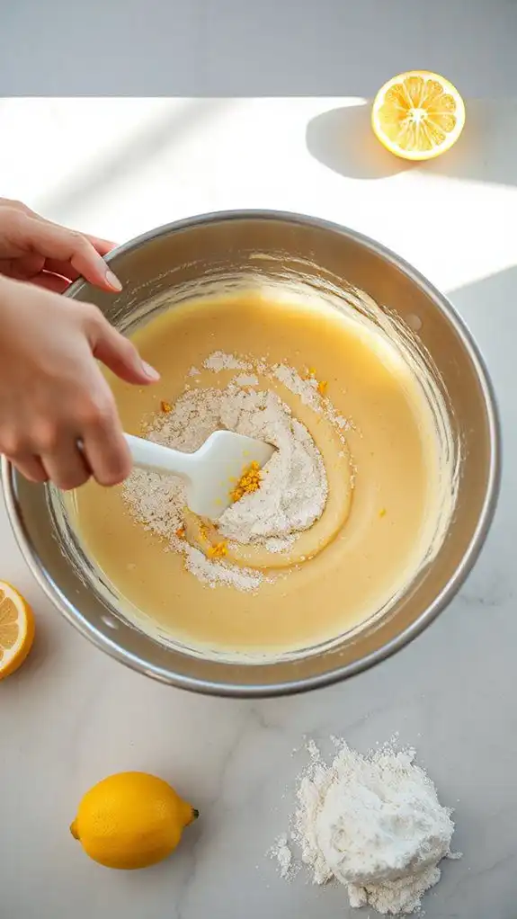 delicate folding preserves airiness