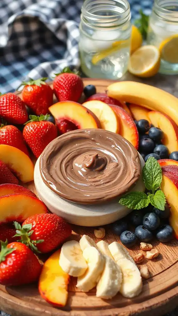 delicious chocolate hazelnut dip