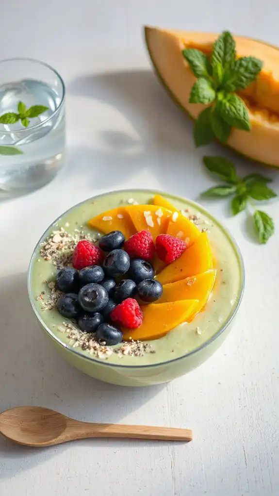 delicious healthy summer smoothie