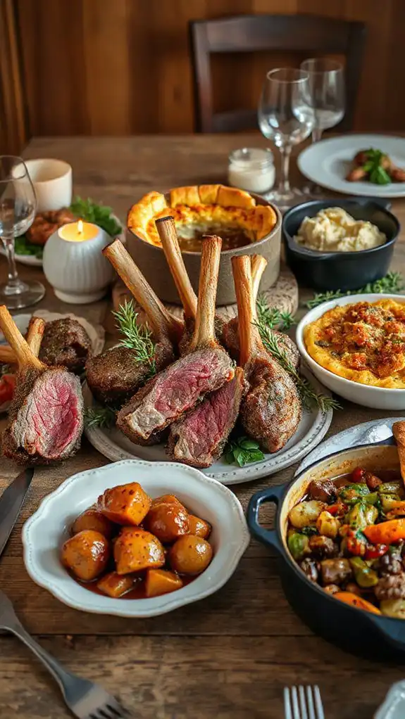 delicious lamb dishes selection delicious lamb dishes selection