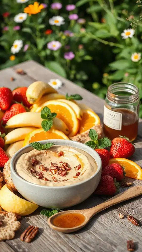 delicious maple pecan dip
