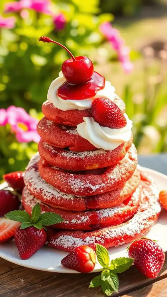 delicious red velvet treat