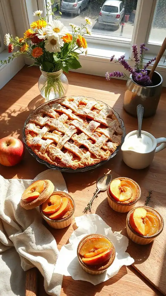 delicious spiced apple pie