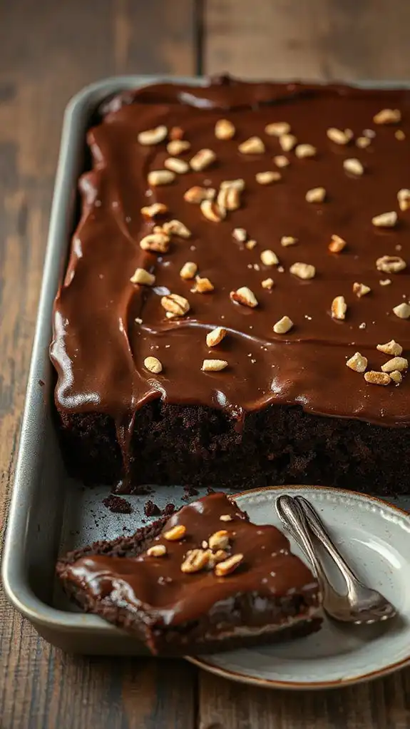 delicious texas sheet cake