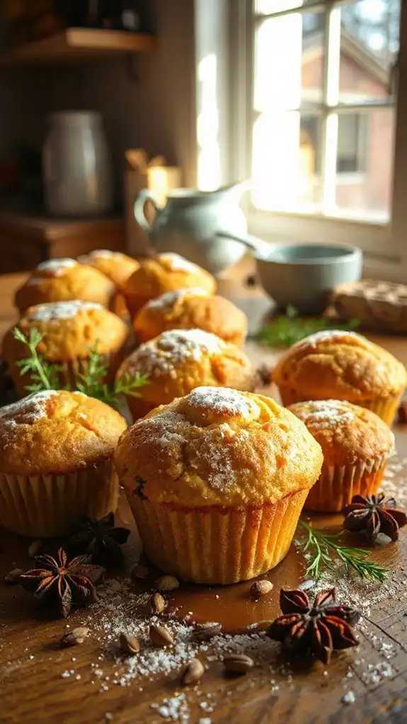 delightful anise spice muffins delightful anise spice muffins