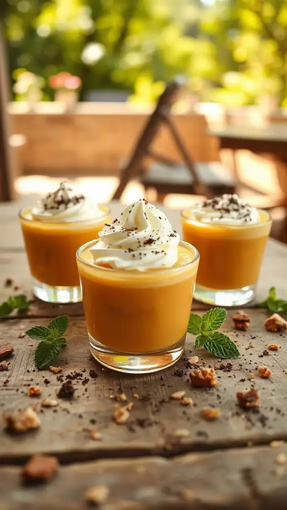 delightful butterscotch custard dessert