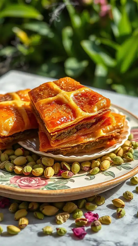 delightful flaky middle eastern pastry delightful flaky middle eastern pastry