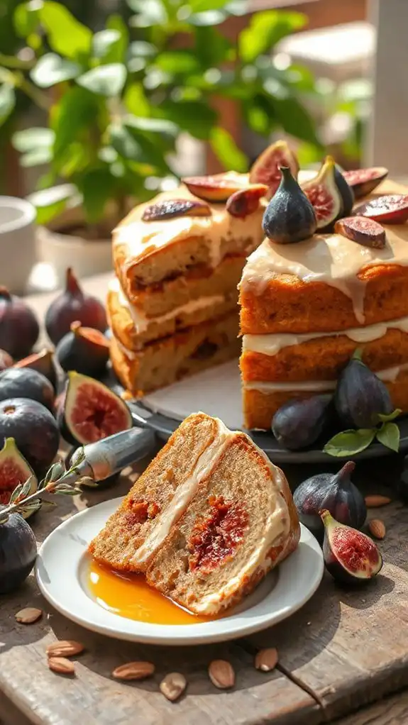 delightful fresh fig cake
