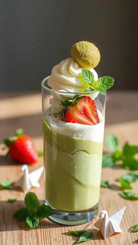 delightful japanese dessert layers