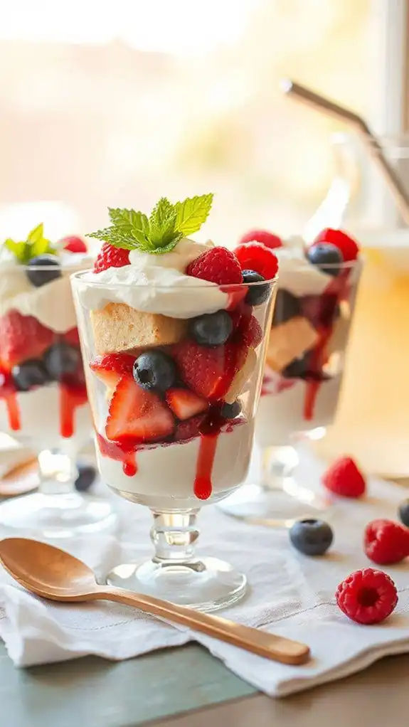 delightful layered berry dessert delightful layered berry dessert