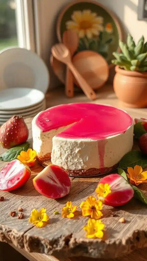 delightful no bake cheesecake treat