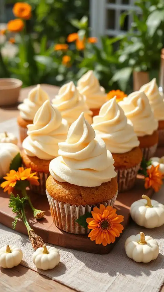 delightful pumpkin cupcakes recipe