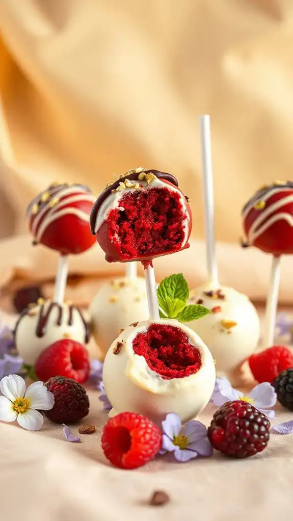 delightful red velvet treats
