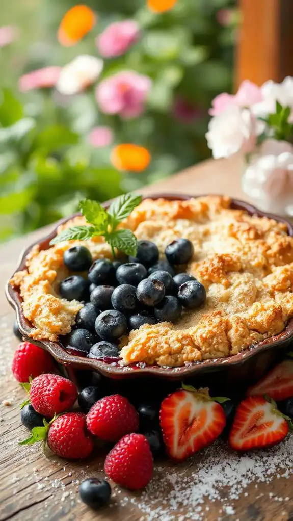 delightful summer blueberry dessert