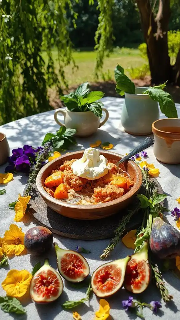 delightful summer dessert crumble