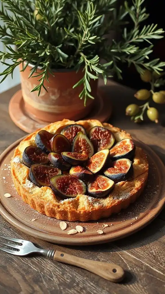 delightful summer fig tart delightful summer fig tart