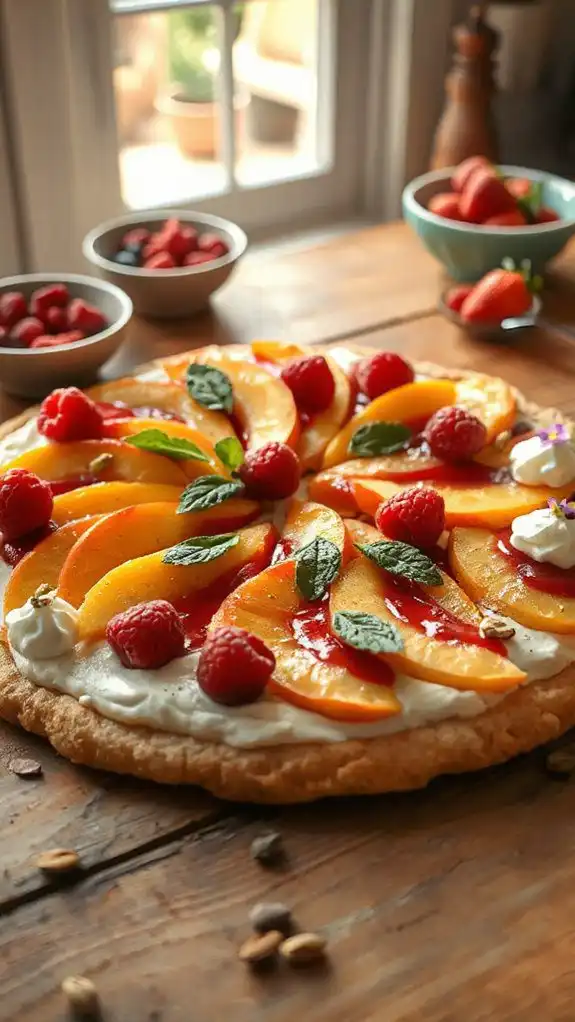 delightful summer fruit dessert