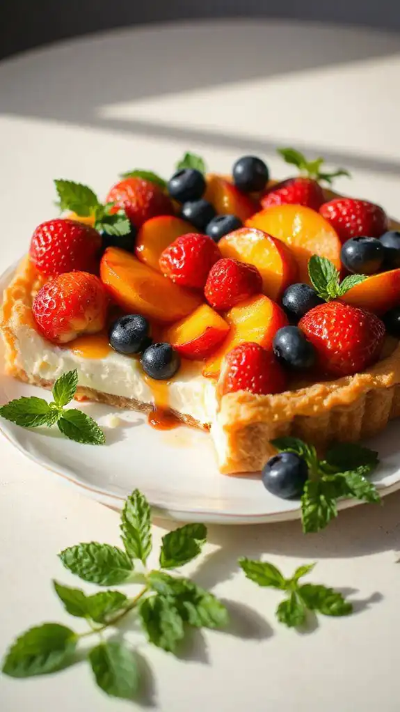 delightful summer fruit tart delightful summer fruit tart