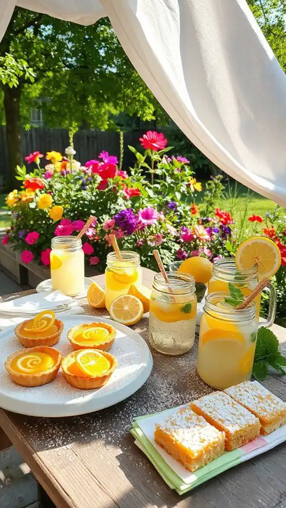 delightful summer lemon bars